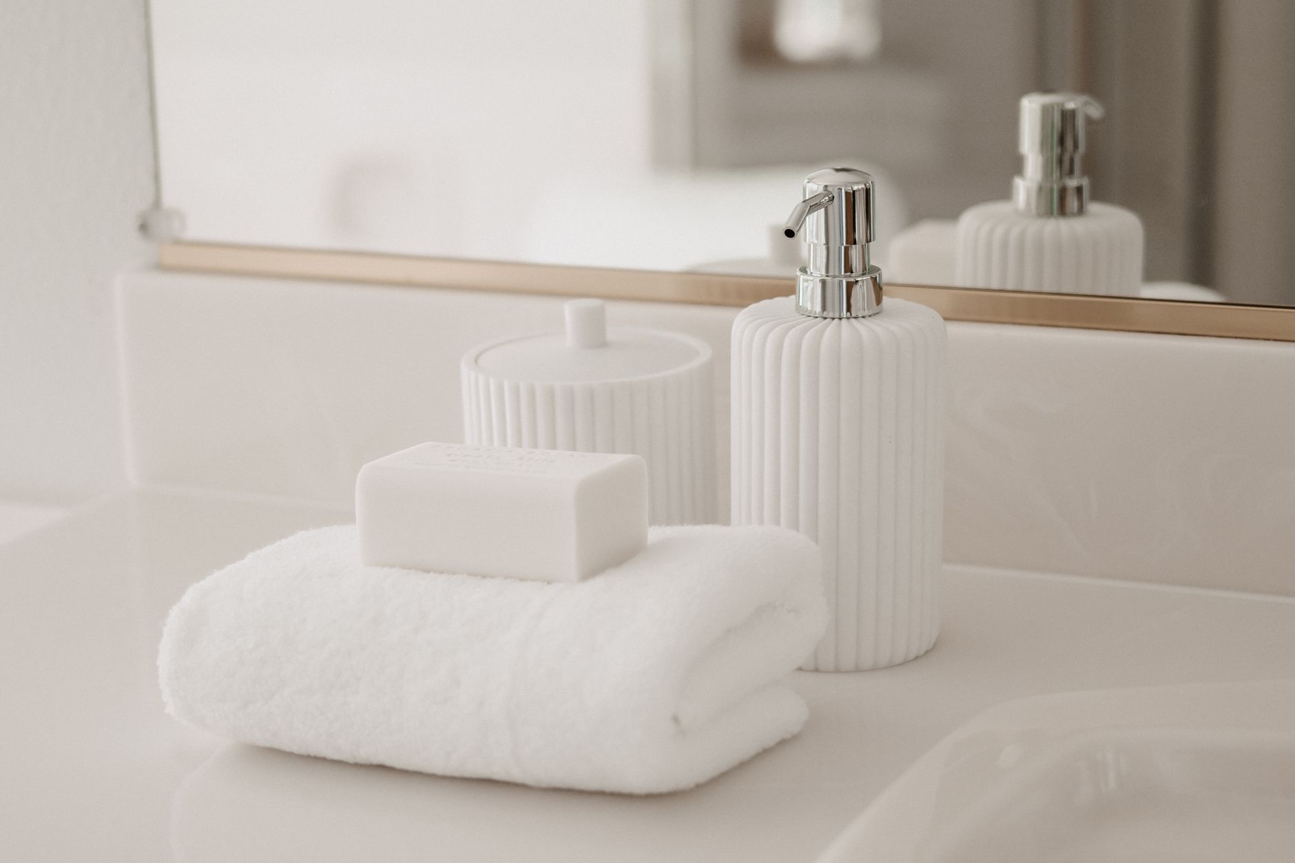 Detalle de baño impecable